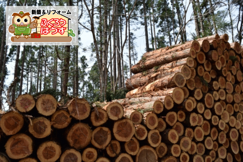 群馬県桐生市での木材の地産地消の取り組み